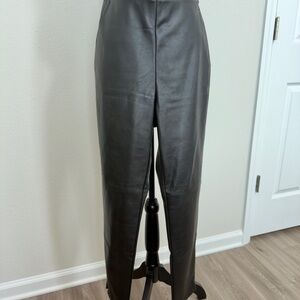 Old Navy Extra High Rise Faux Leather Skinny Pants